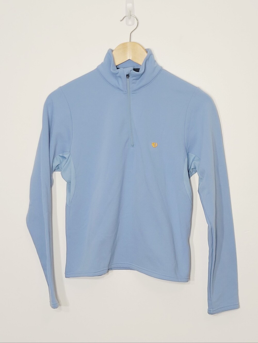 Pearl Izumi Women's Light Blue Quarter Zip Top Activewear Size XSmall